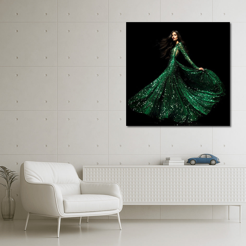 Dance of Emerald Grace