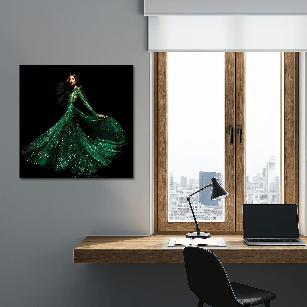 Dance of Emerald Grace