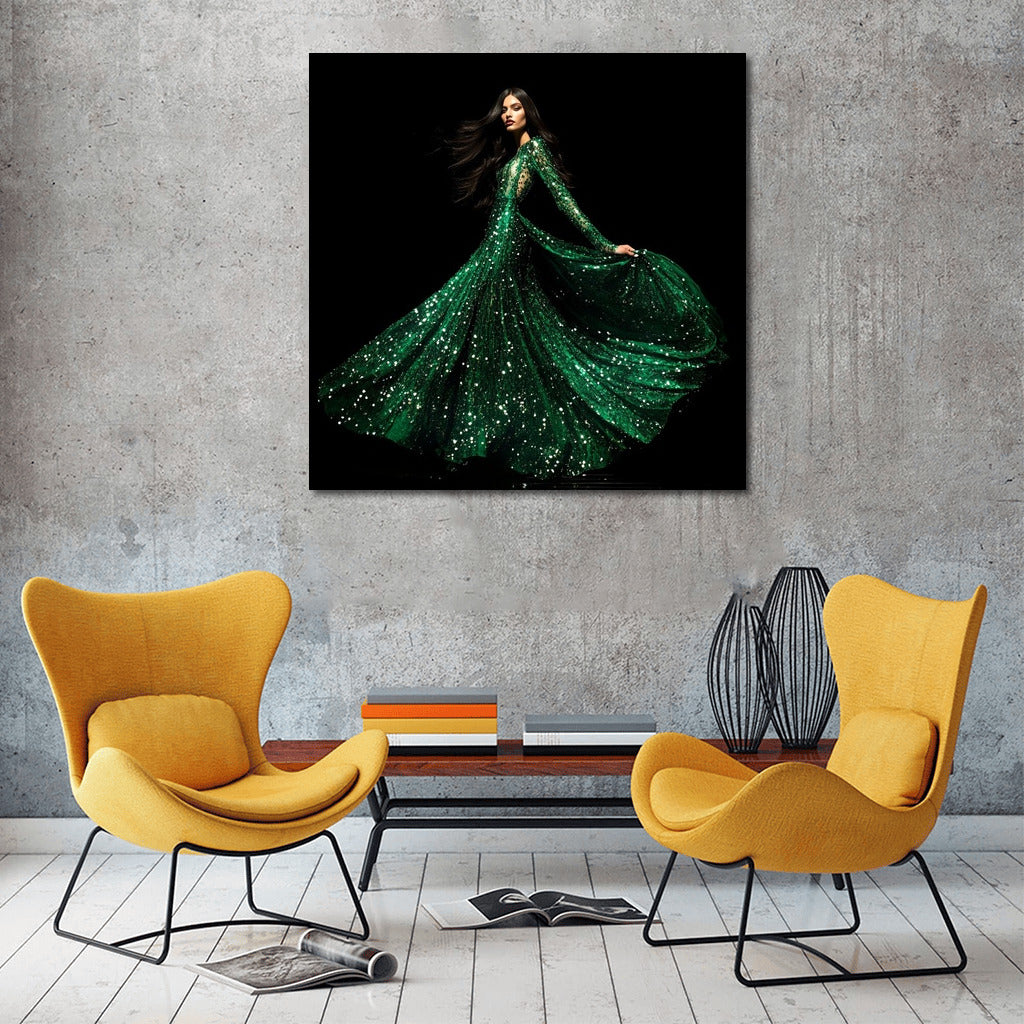 Dance of Emerald Grace