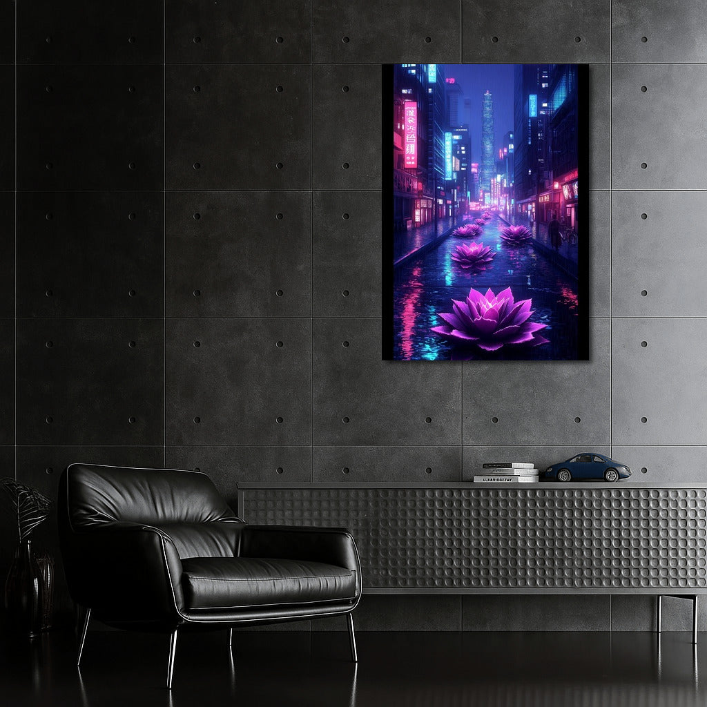 The Luminous Lotus of Urban Dreams