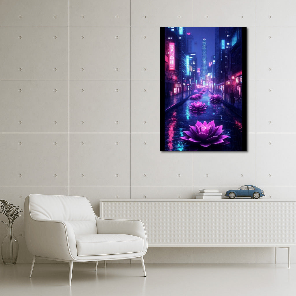 The Luminous Lotus of Urban Dreams