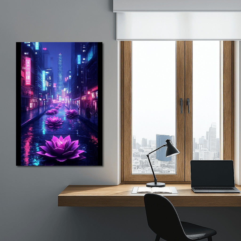 The Luminous Lotus of Urban Dreams