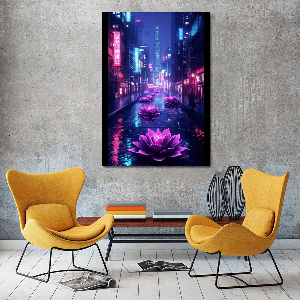 The Luminous Lotus of Urban Dreams