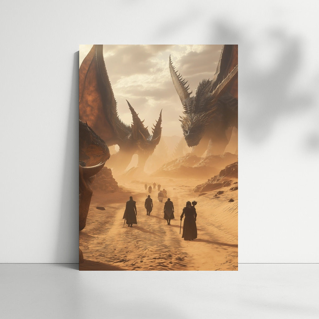 Guardians of the Sand Dunes: Desert Dragons