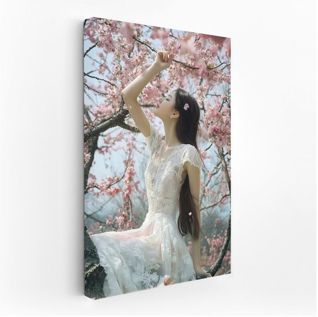 Spring Symphony: Girl in Flowers