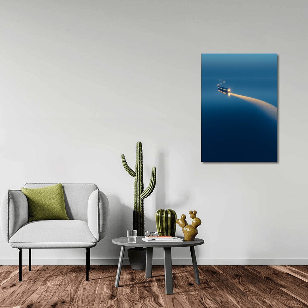 Dream Light in Blue Twilight
