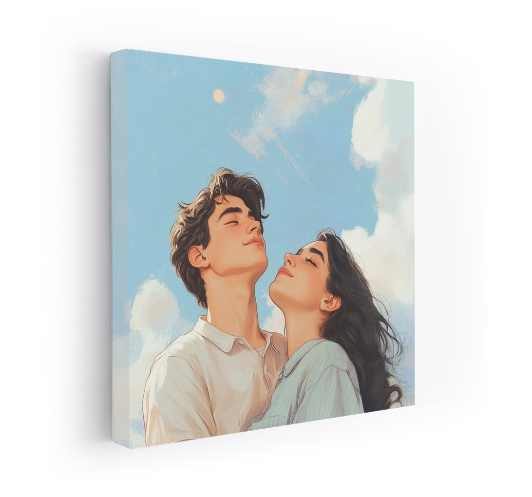 Dance under the clouds: harmony of two