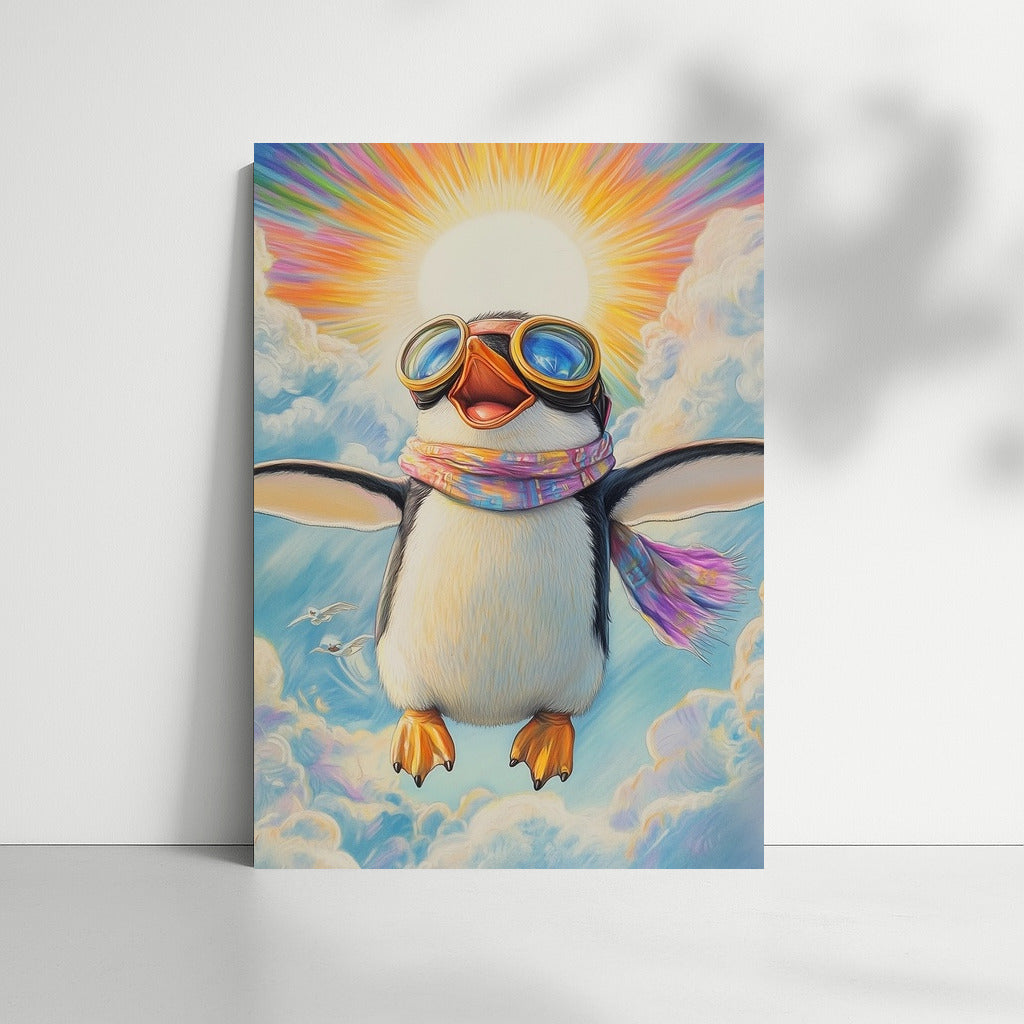 Flight of Fantasy: Penguin in the Clouds