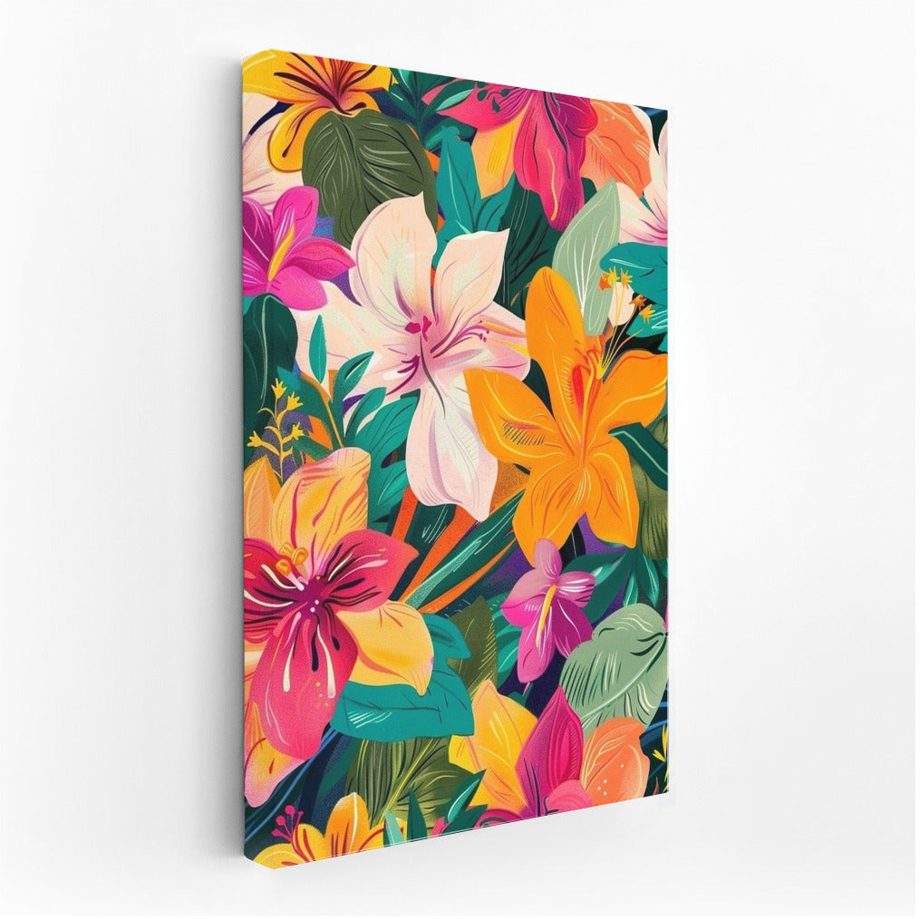 Dance of the Lilies in Tropical Dreams