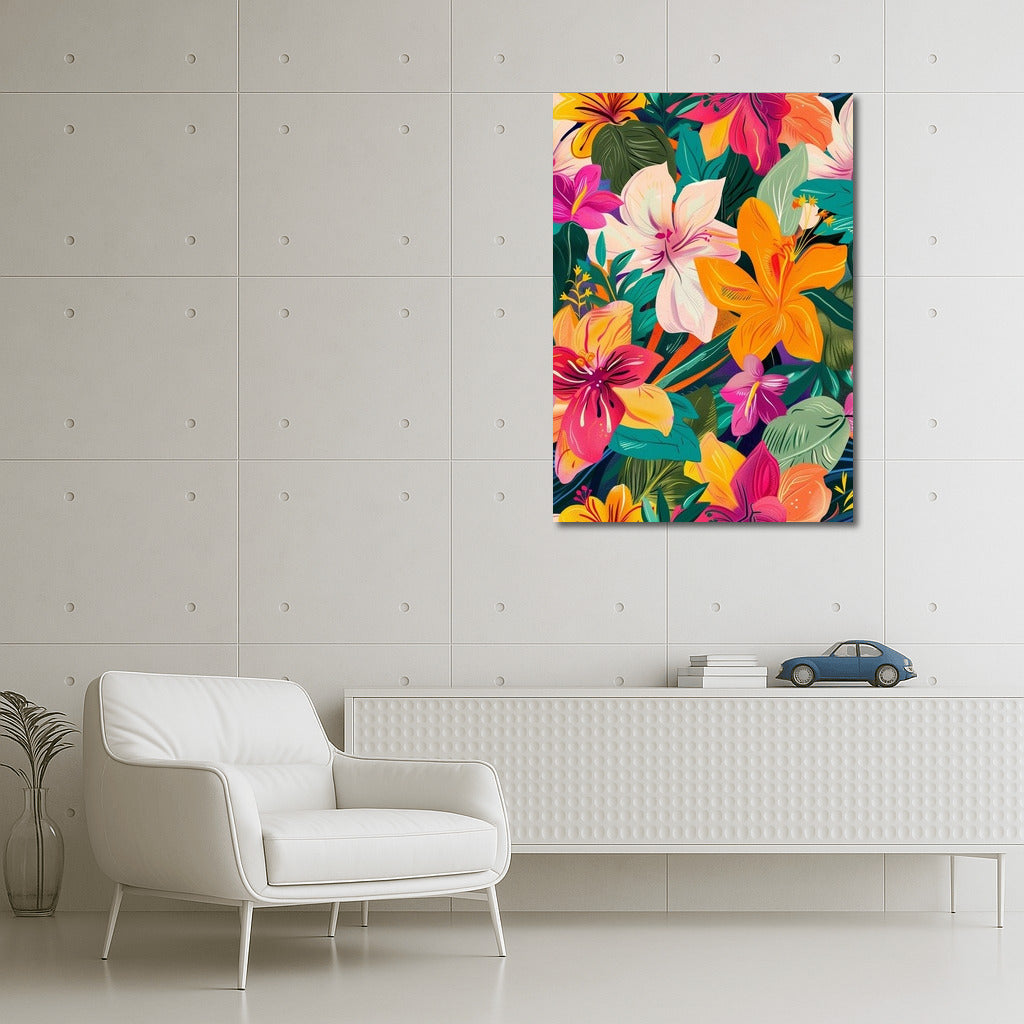 Dance of the Lilies in Tropical Dreams