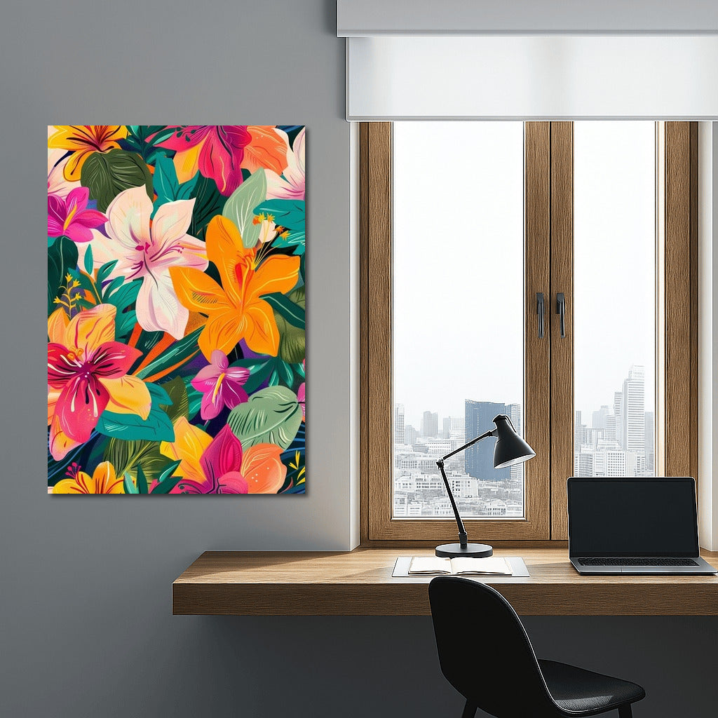 Dance of the Lilies in Tropical Dreams