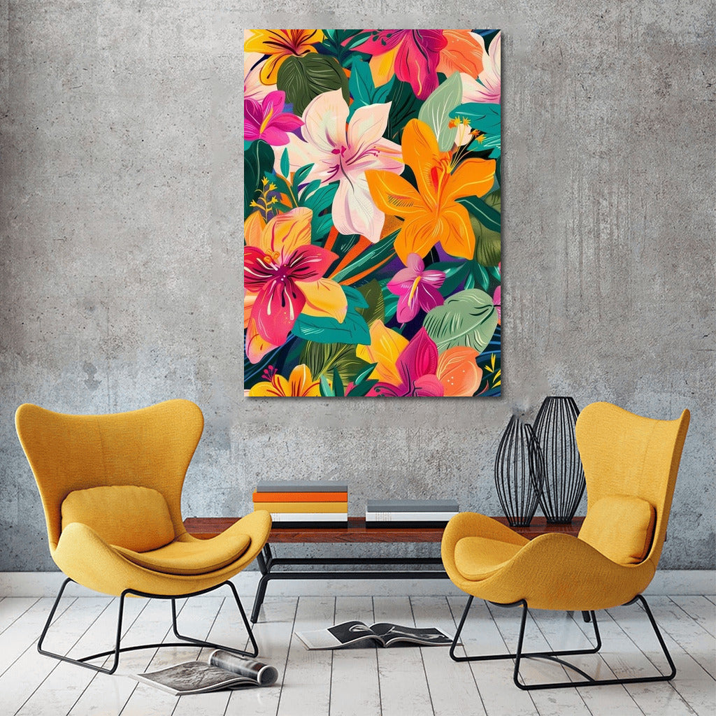 Dance of the Lilies in Tropical Dreams