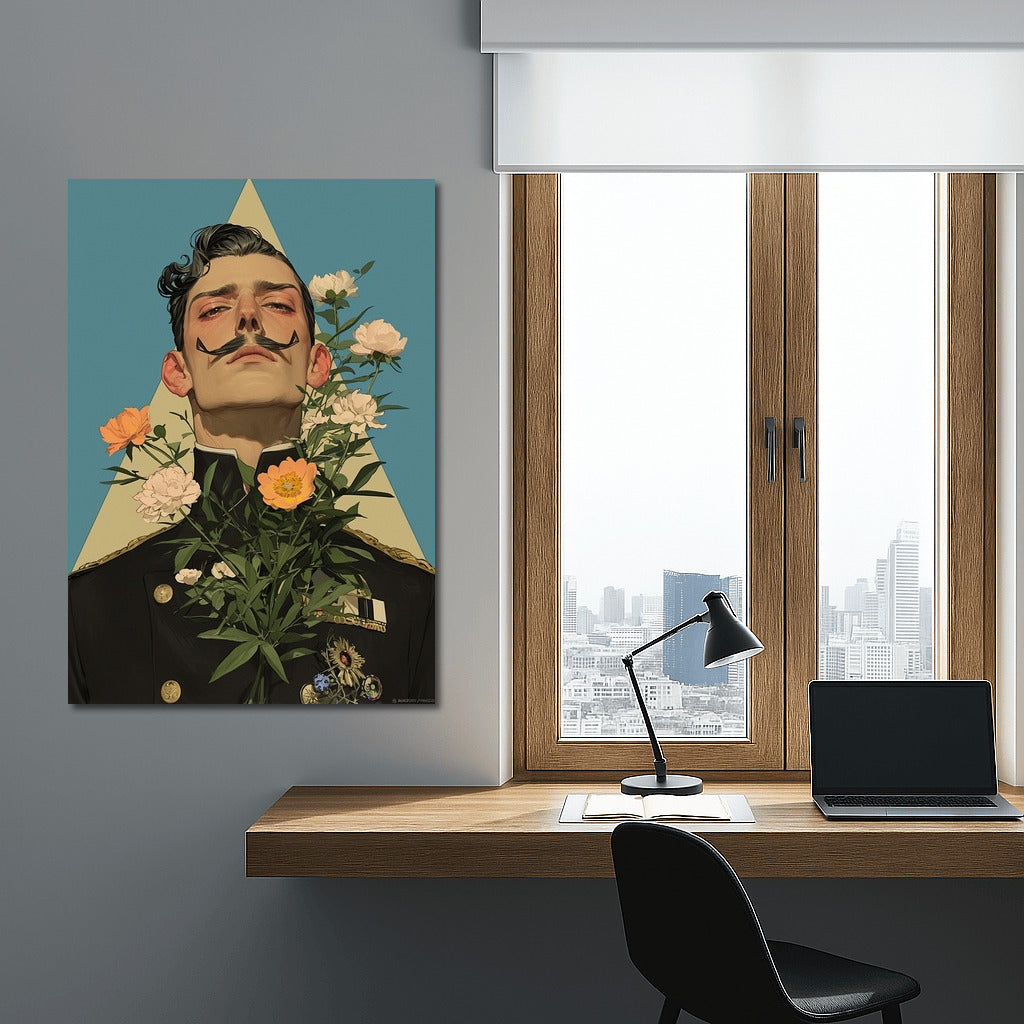 Flower Lord in Turquoise Geometry