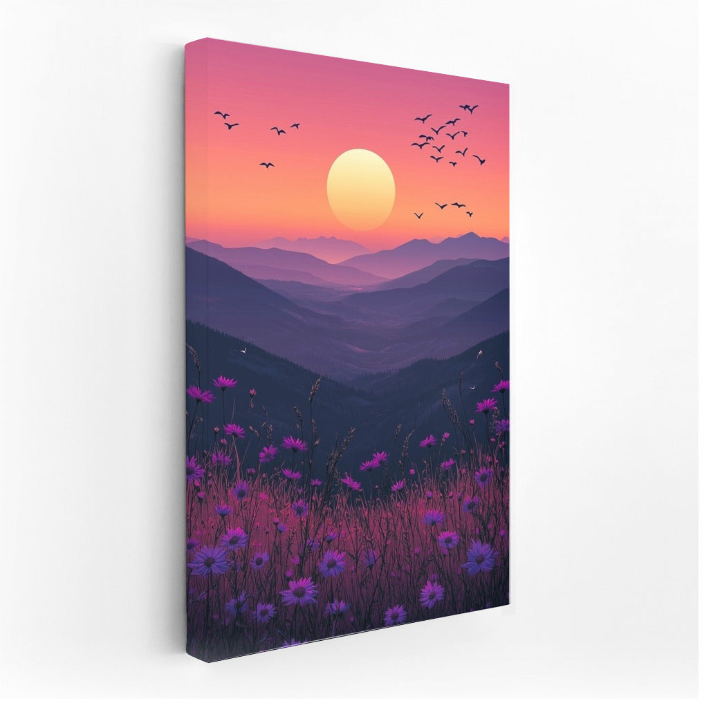 Evening Mountain Light