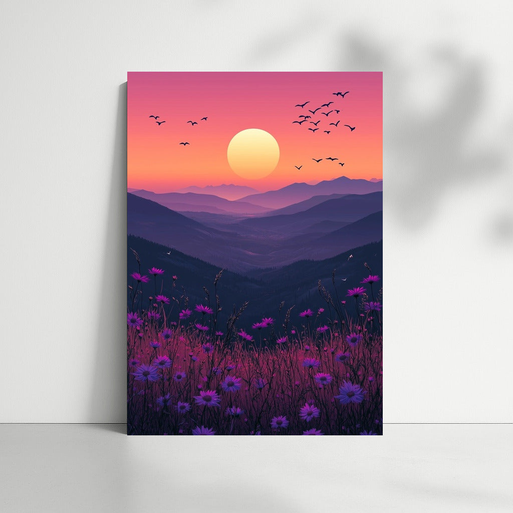Evening Mountain Light