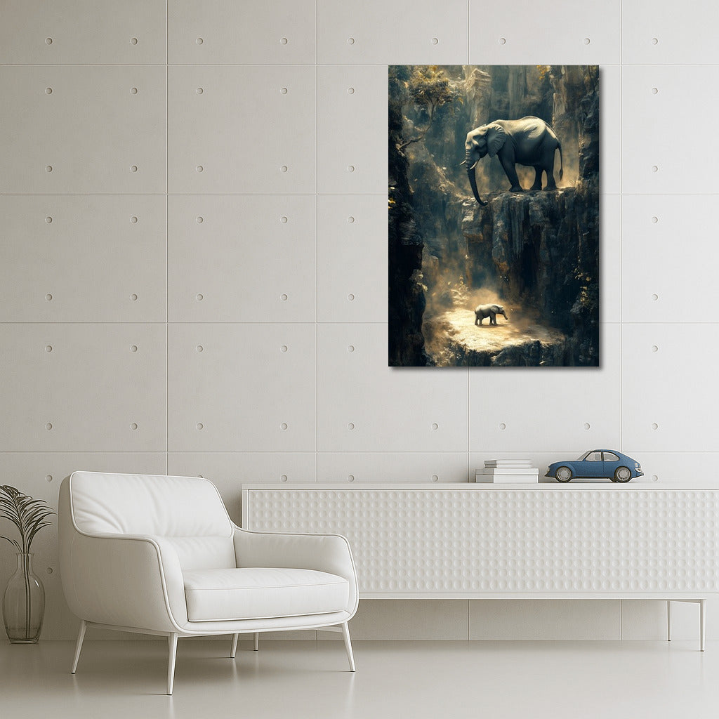 Harmony of Giants: The Majesty of the Rock Elephants