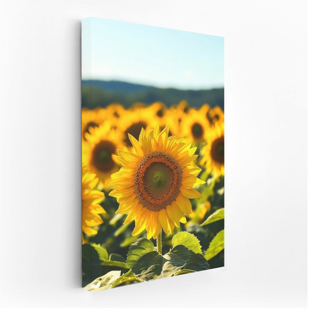 Sunflowers in the Embrace of Summer