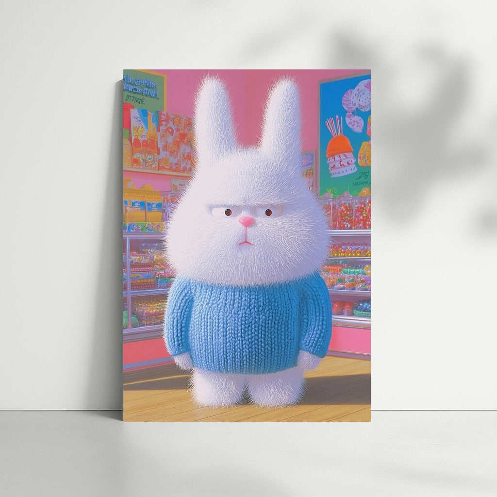 Sweater Sweet Tooth: Fluffy Bunny in the World of Desserts
