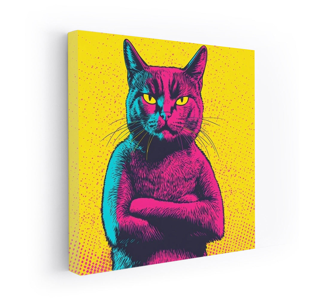 Pop Art Furry Rebel