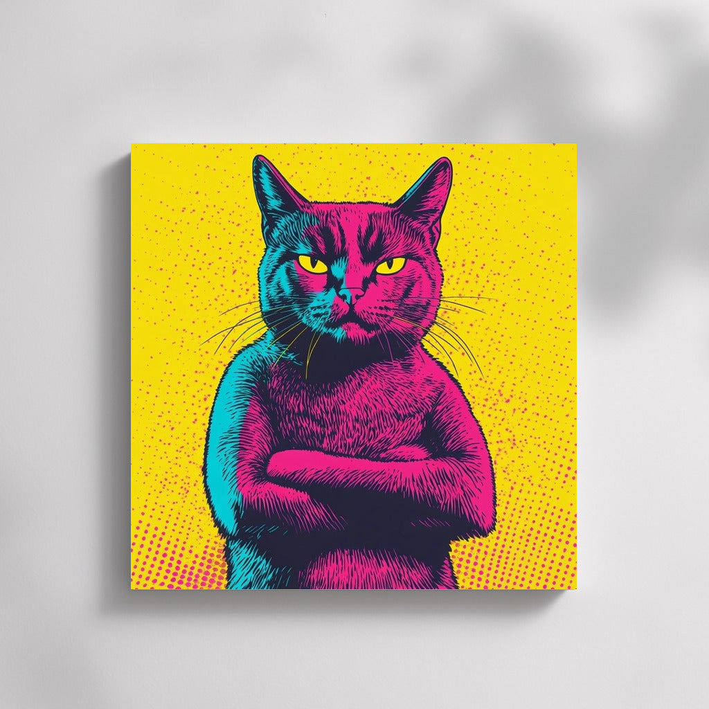Pop Art Furry Rebel