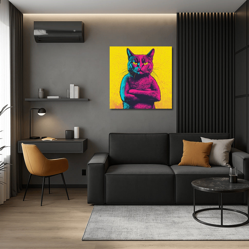 Pop Art Furry Rebel