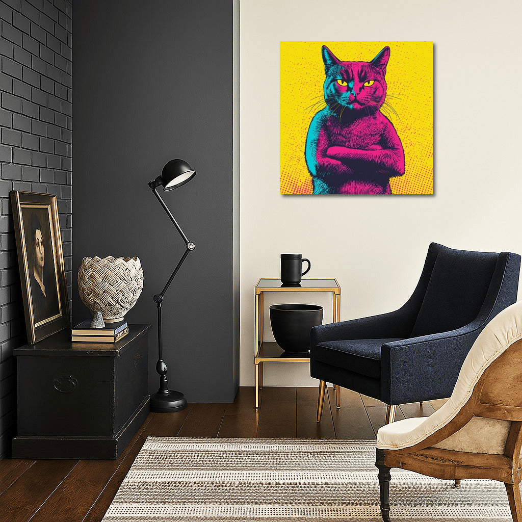 Pop Art Furry Rebel