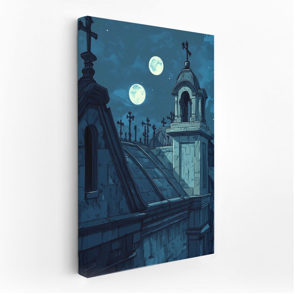 Dance of the Two Moons over the Century Towers