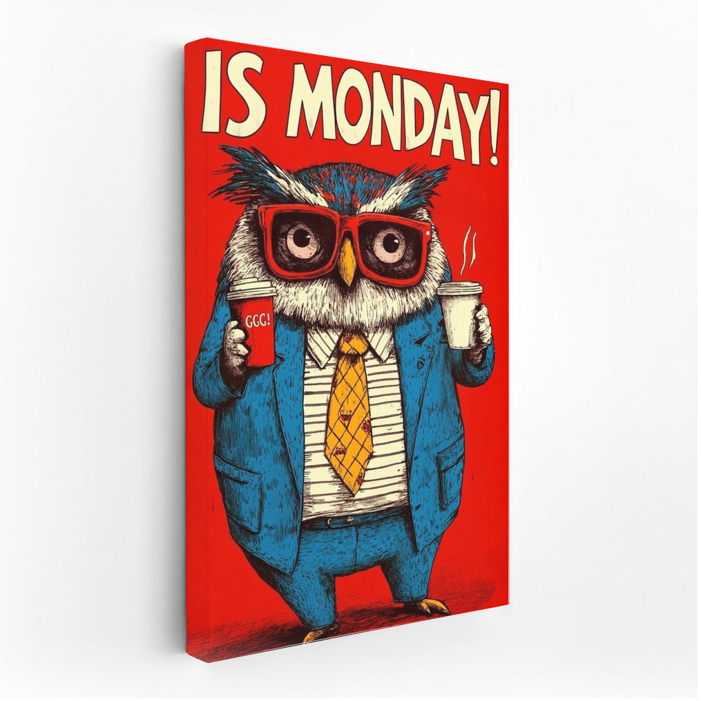 Owl in Glasses: Monday Positive