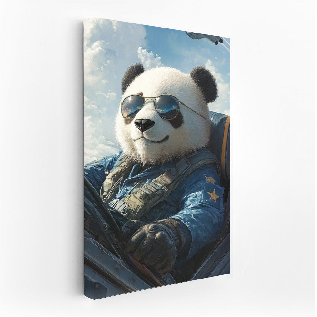 Panda on the Runway