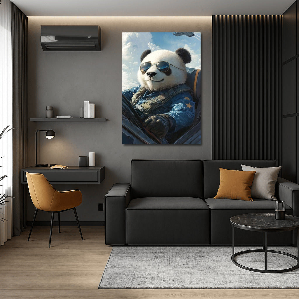 Panda on the Runway