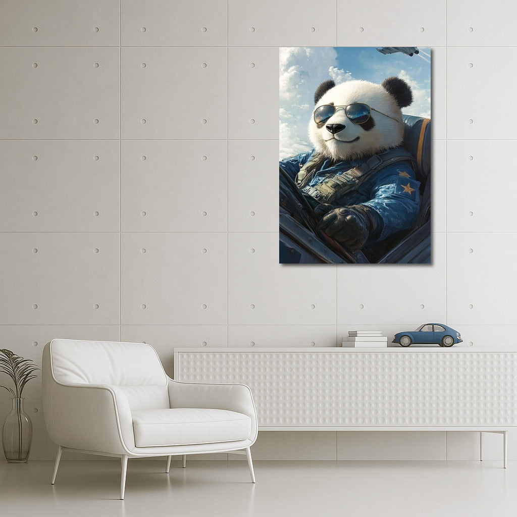 Panda on the Runway