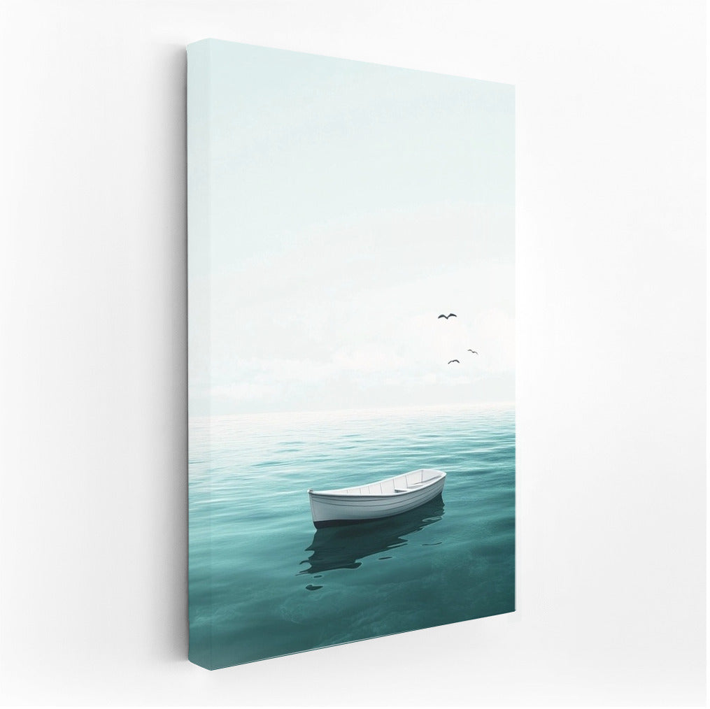 Sail of Dreams: Boat on the Horizon