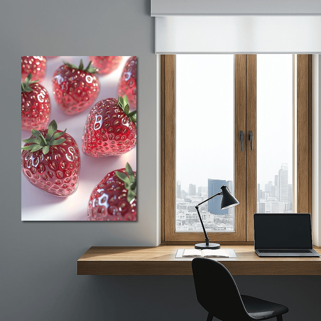 Glowing Berries: Explosion of Freshness