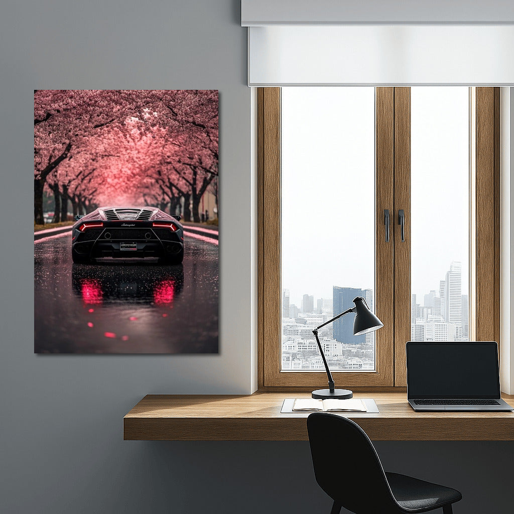 Lamborghini & Sakura in Turbo Color