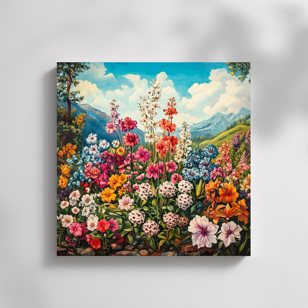 Flower Symphony of the Mountains