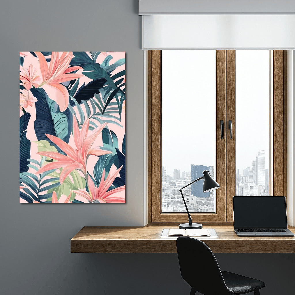 Tropical Glow: Nature's Symphony