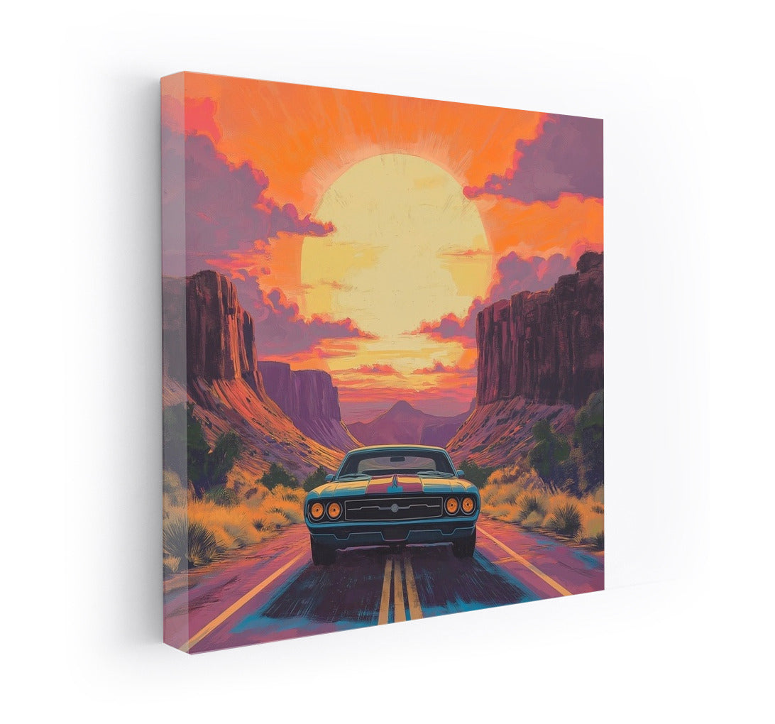 Retro Race to Sunset Canyon