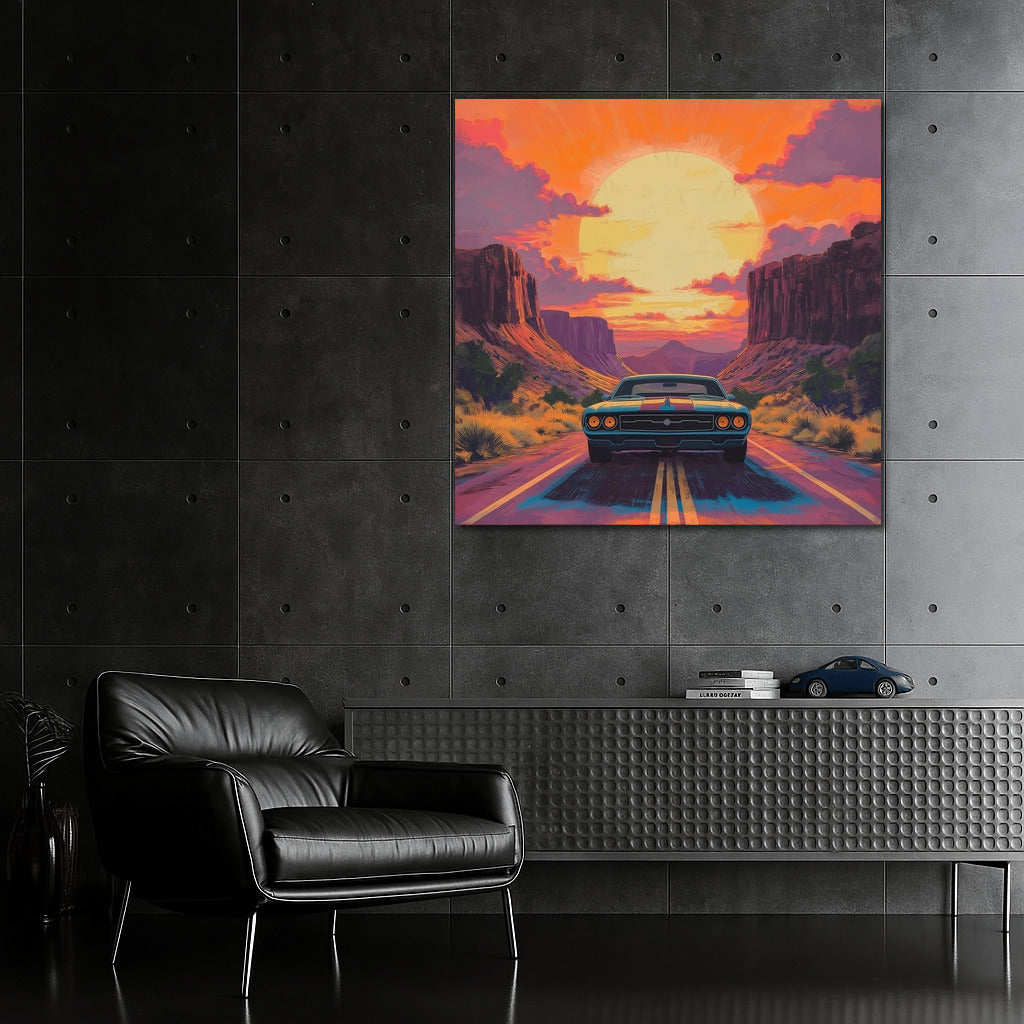 Retro Race to Sunset Canyon
