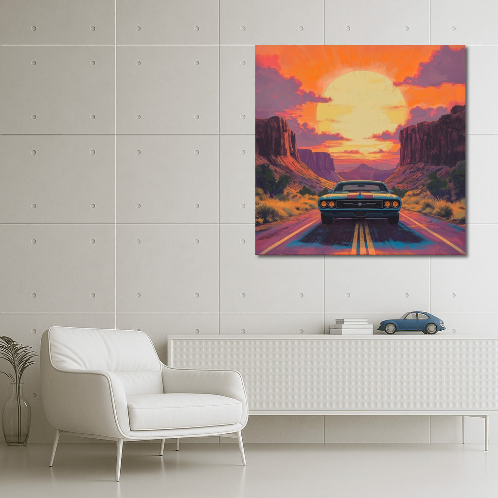 Retro Race to Sunset Canyon