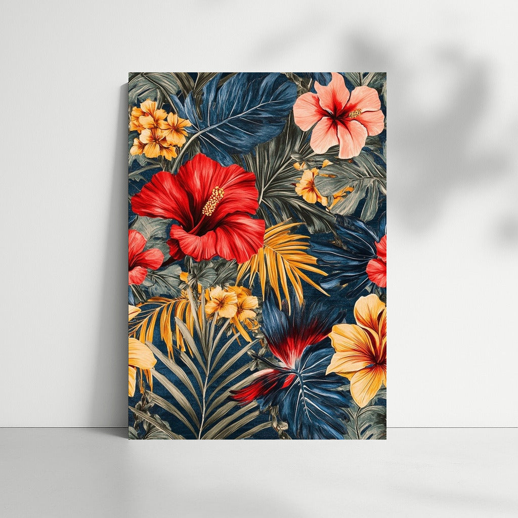 Tropical Flower Vortex