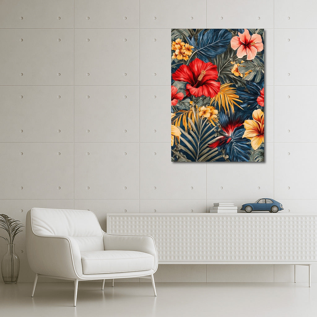 Tropical Flower Vortex