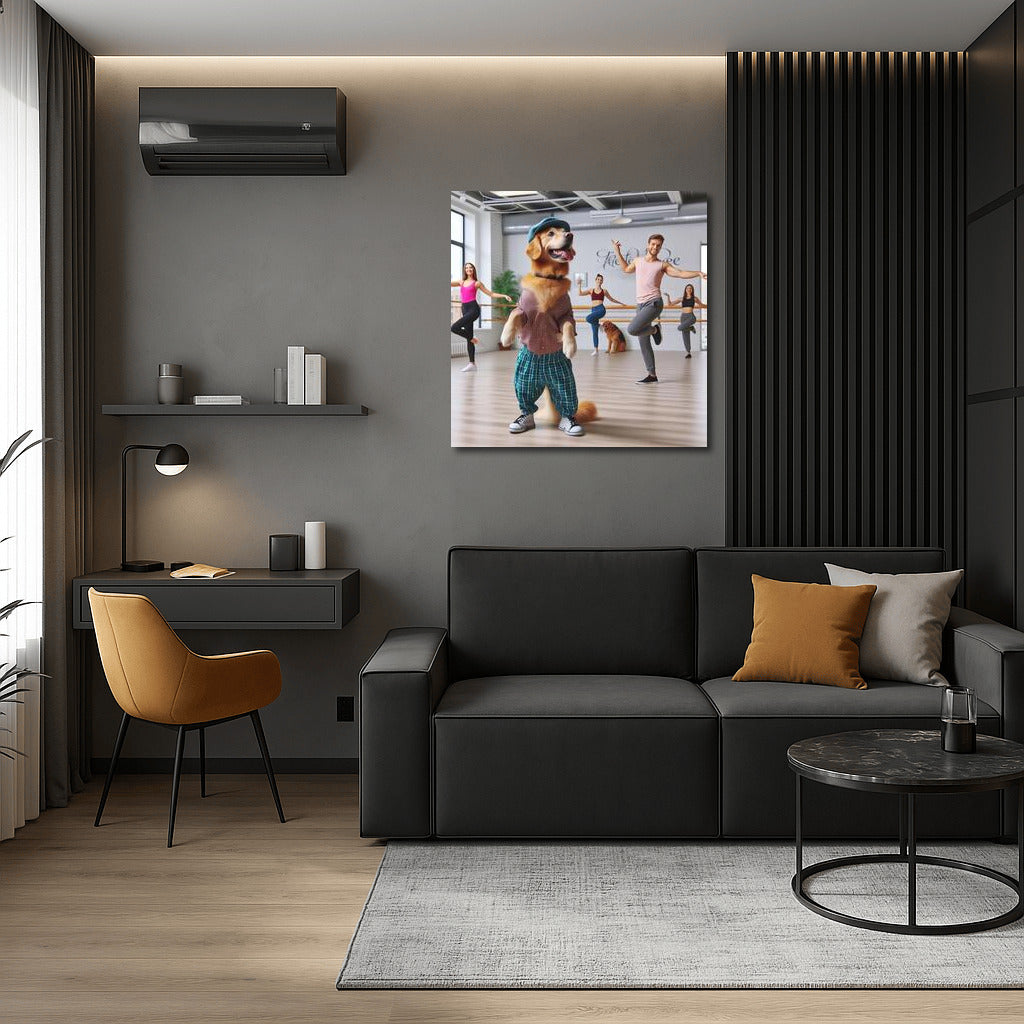 Dancing Dog: Humor and Style for Your Walls