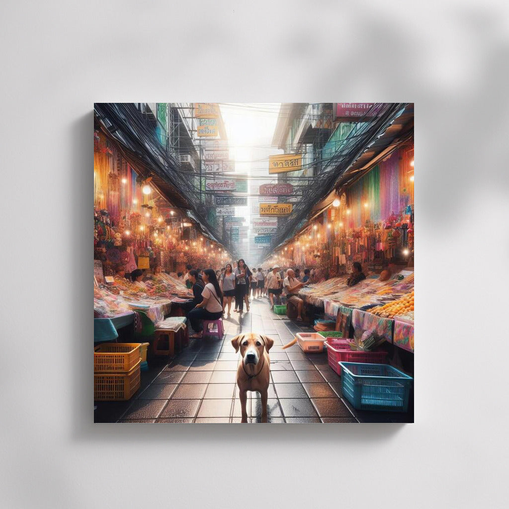 Bright Lights of the Street Market: Exoticism and Movement for the Interior