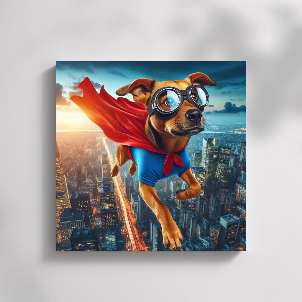 Superdog in Flight: Urban Adventures for Dreamers