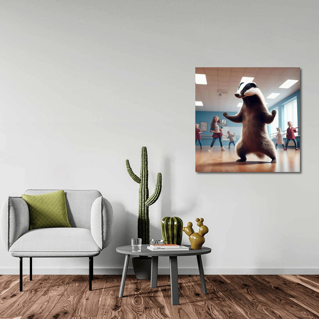 Badger on the Dance Floor: Dance Inspiration in the Studio