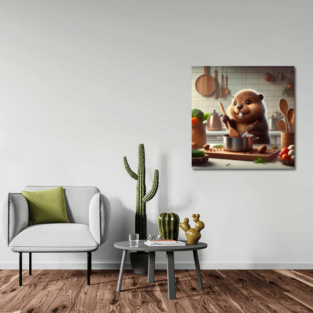 Beaver in the Kitchen: Dinner with Comfort and Charm