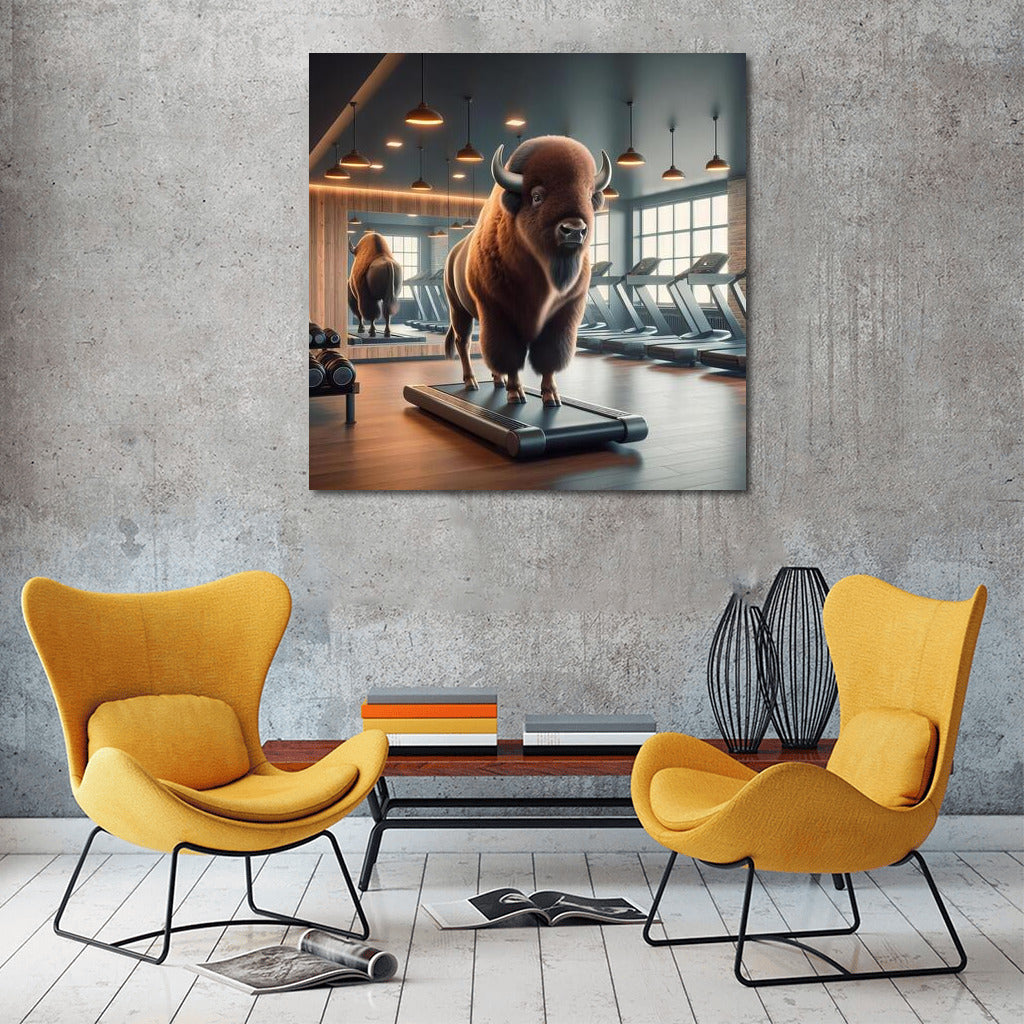 Bison on the Treadmill: Humor and Power in the Gym