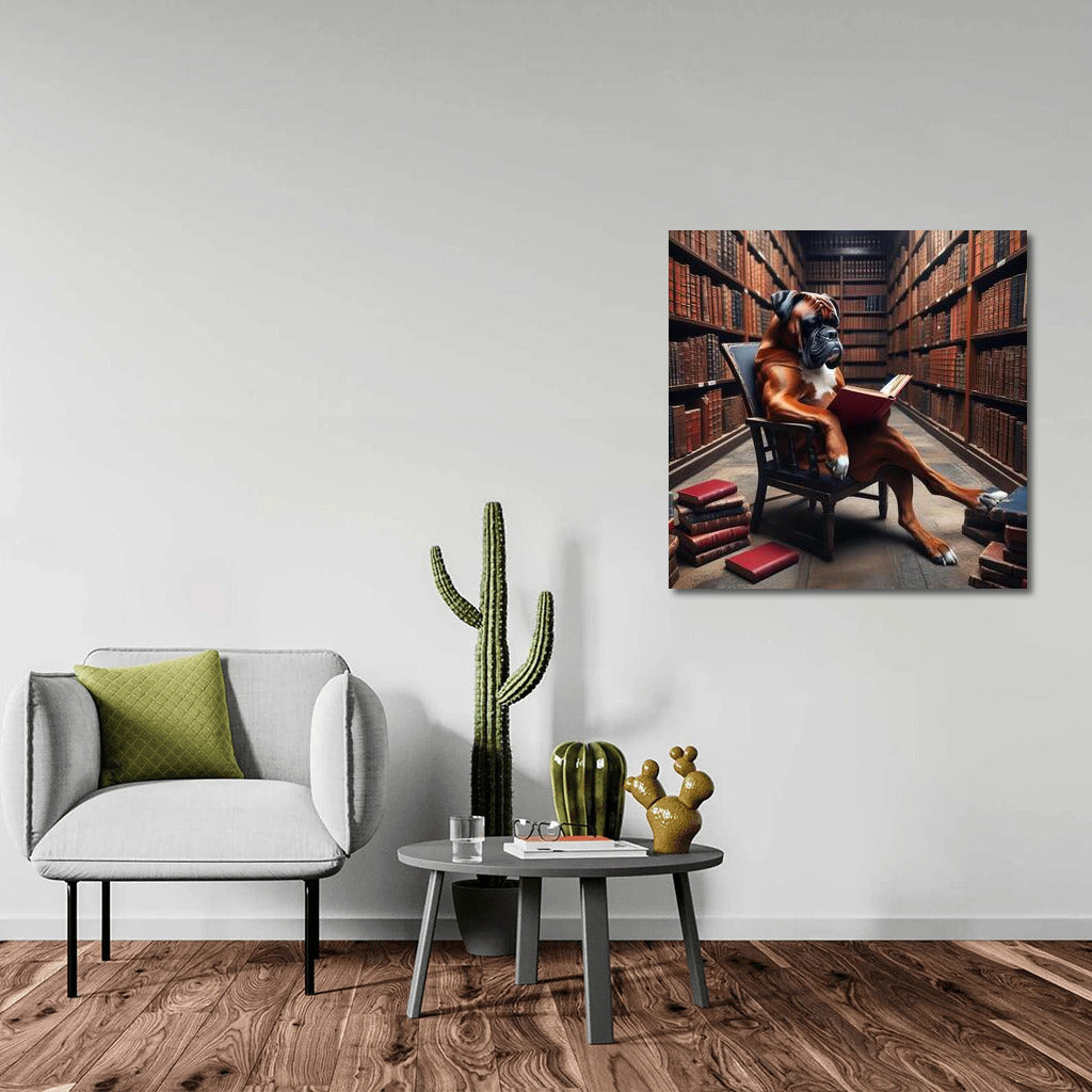 Boxer in the Library: Wisdom in the Ring