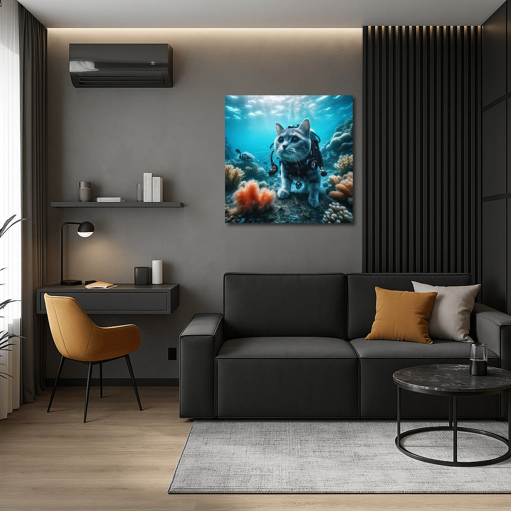 Scuba Cat: Underwater Adventures in the World of Wonders