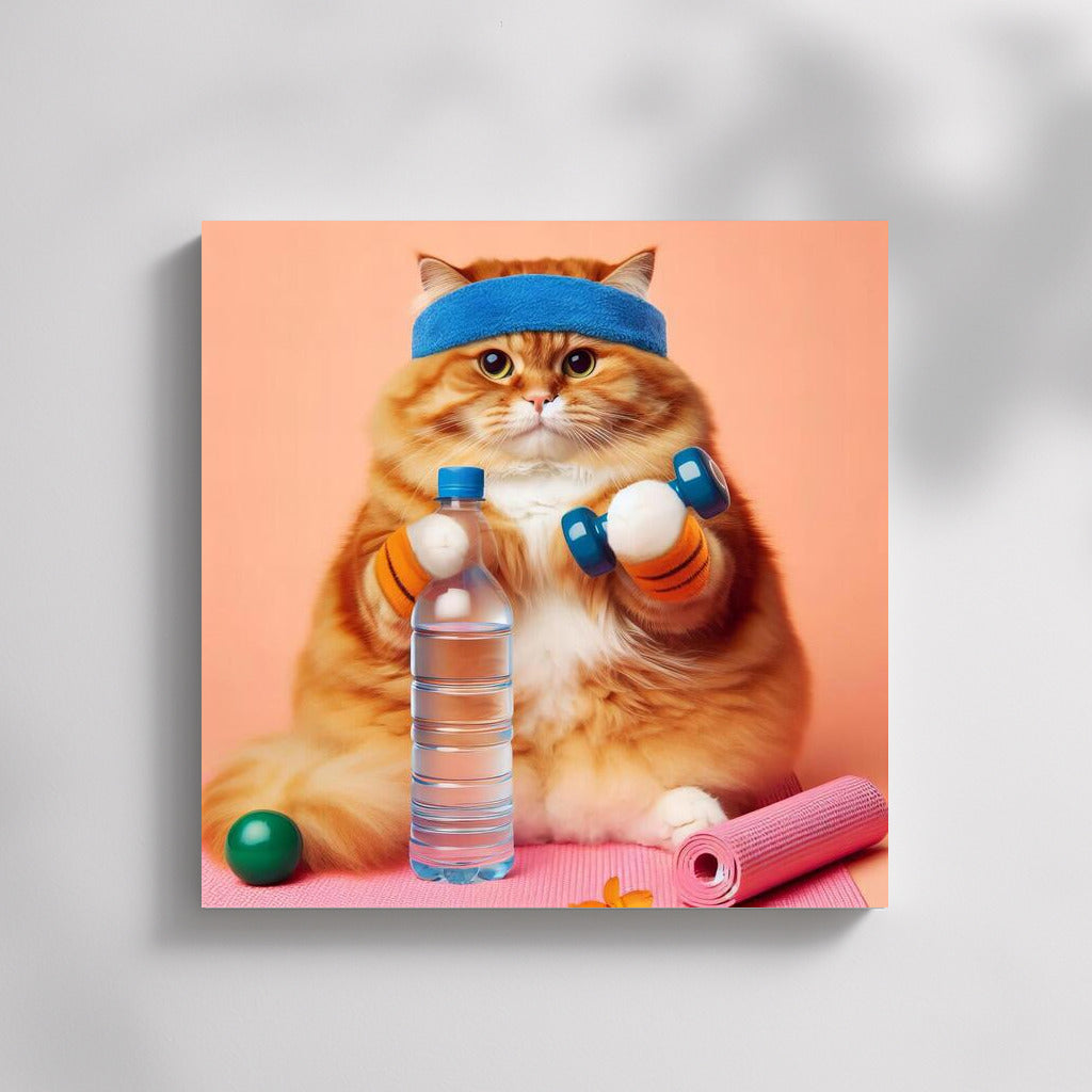 Fitness Trainer Cat: A Fluffy Motivator for a Healthy Lifestyle